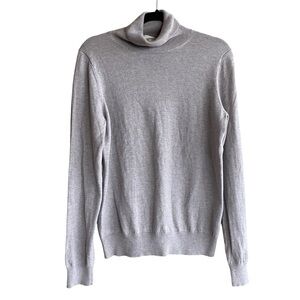 Aritzia Wilfred Free Wool Cotton Blend Turtleneck Sweater Size L